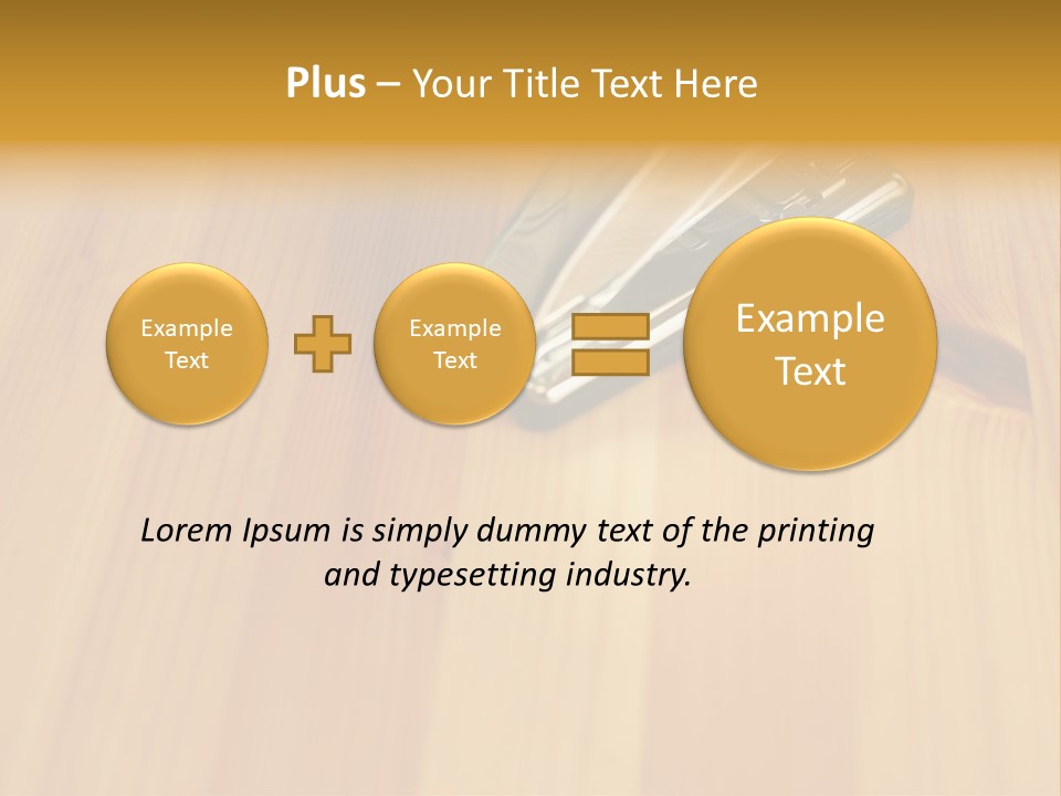 Reflet Dans L'eau PowerPoint Template
