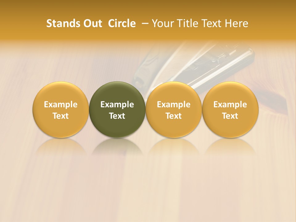 Reflet Dans L'eau PowerPoint Template