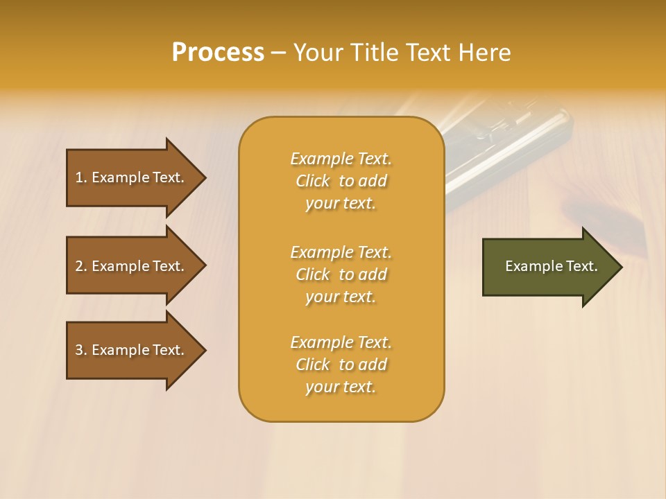 Reflet Dans L'eau PowerPoint Template