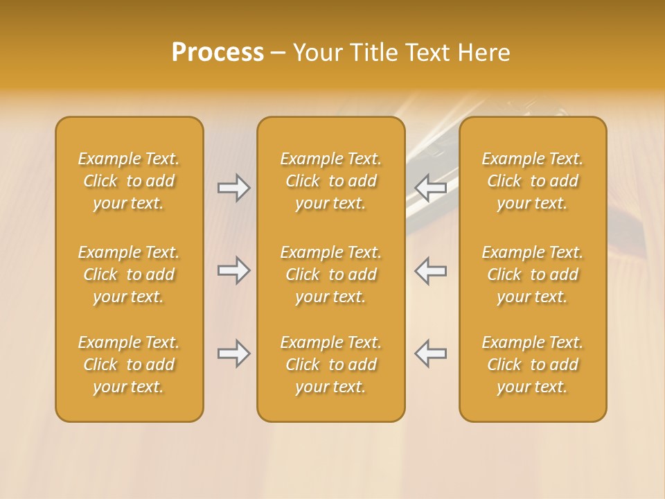 Reflet Dans L'eau PowerPoint Template