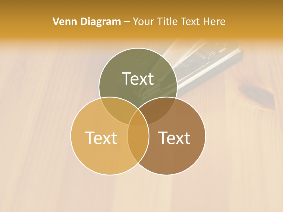 Reflet Dans L'eau PowerPoint Template