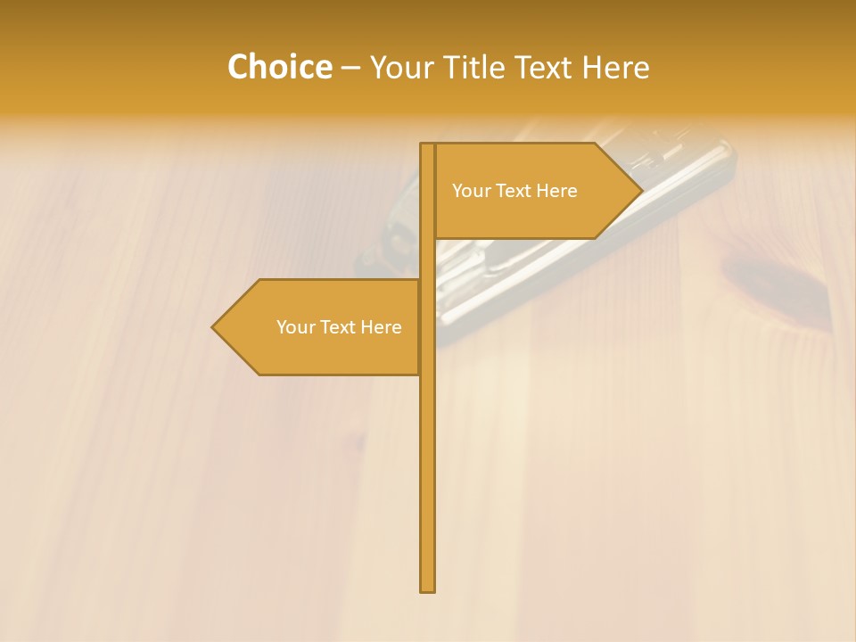 Reflet Dans L'eau PowerPoint Template