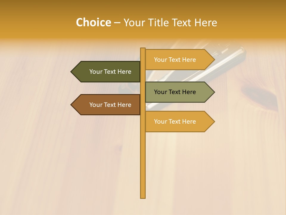 Reflet Dans L'eau PowerPoint Template