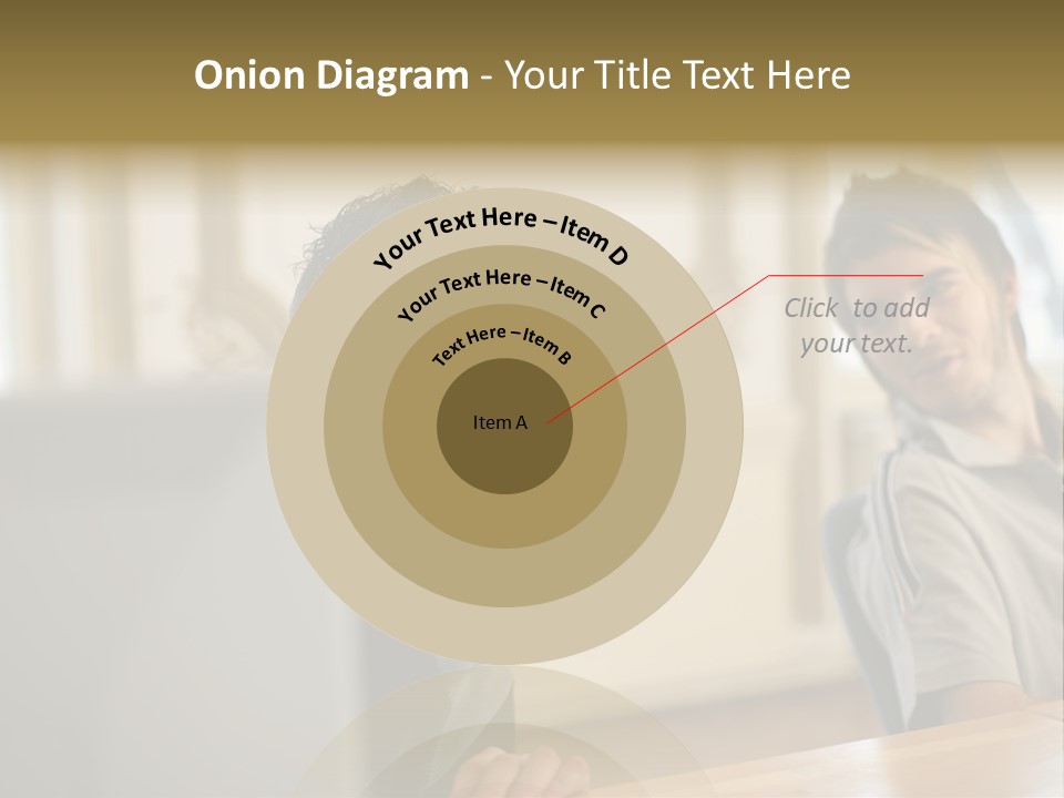 Male Colleagues Chatting PowerPoint Template