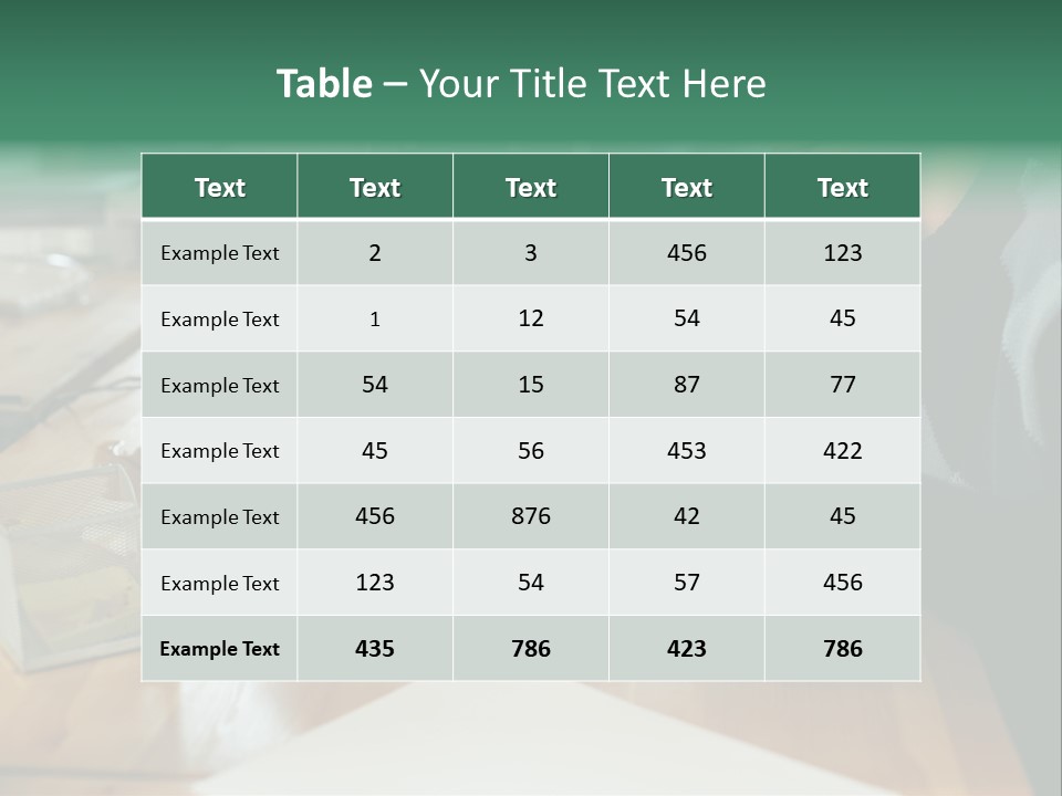 Man With Coffee Spilt On His Desk PowerPoint Template
