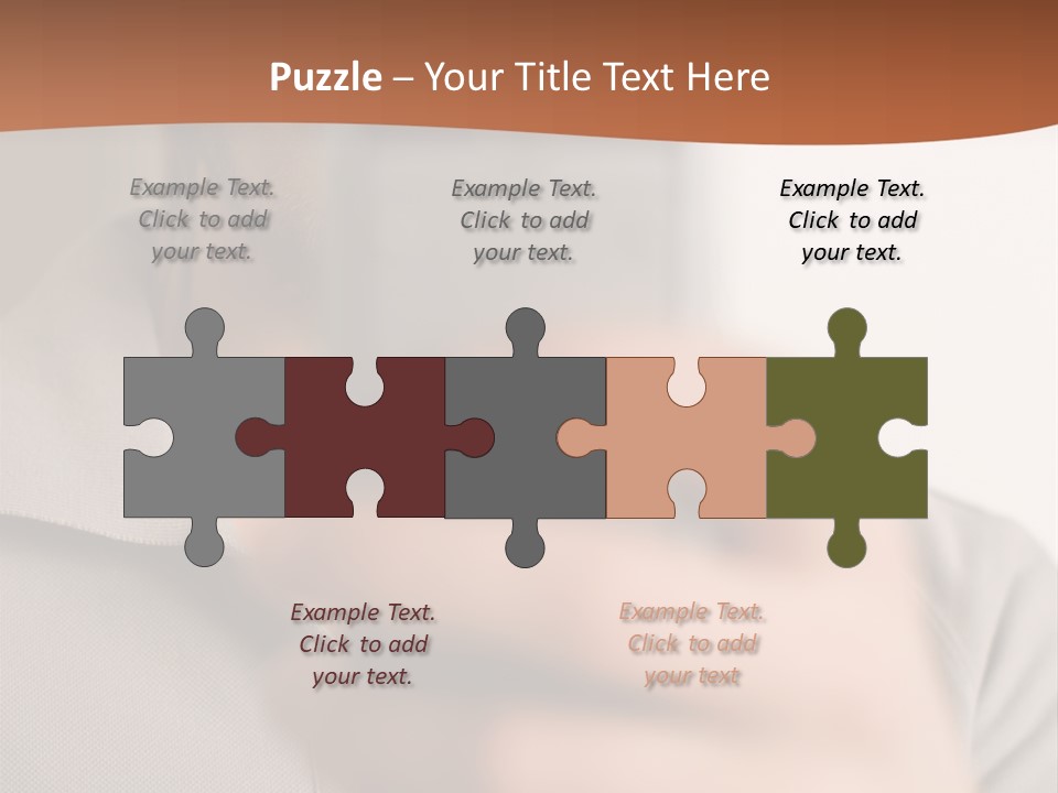 Man Holding Camera Phone PowerPoint Template