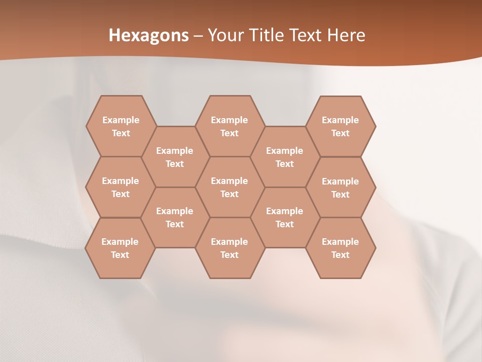 Man Holding Camera Phone PowerPoint Template