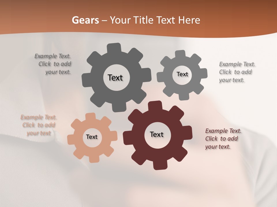 Man Holding Camera Phone PowerPoint Template