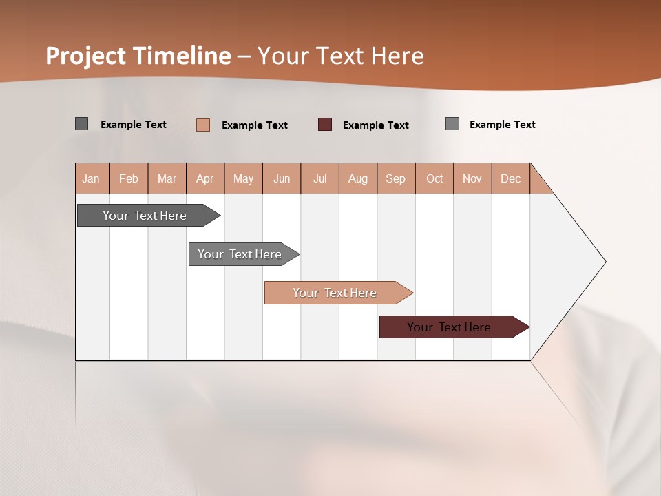 Man Holding Camera Phone PowerPoint Template