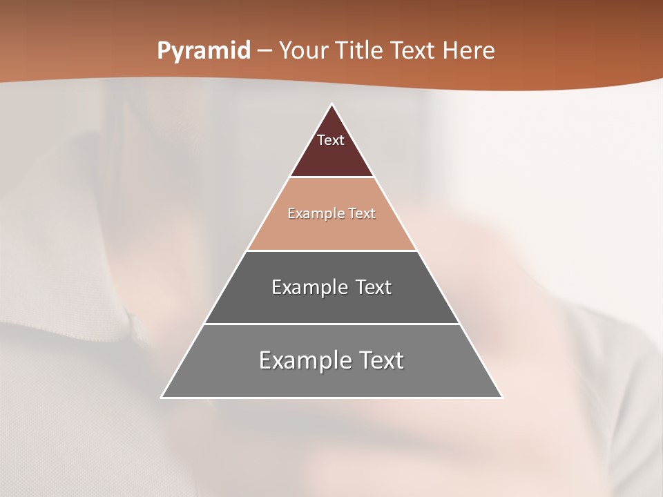 Man Holding Camera Phone PowerPoint Template