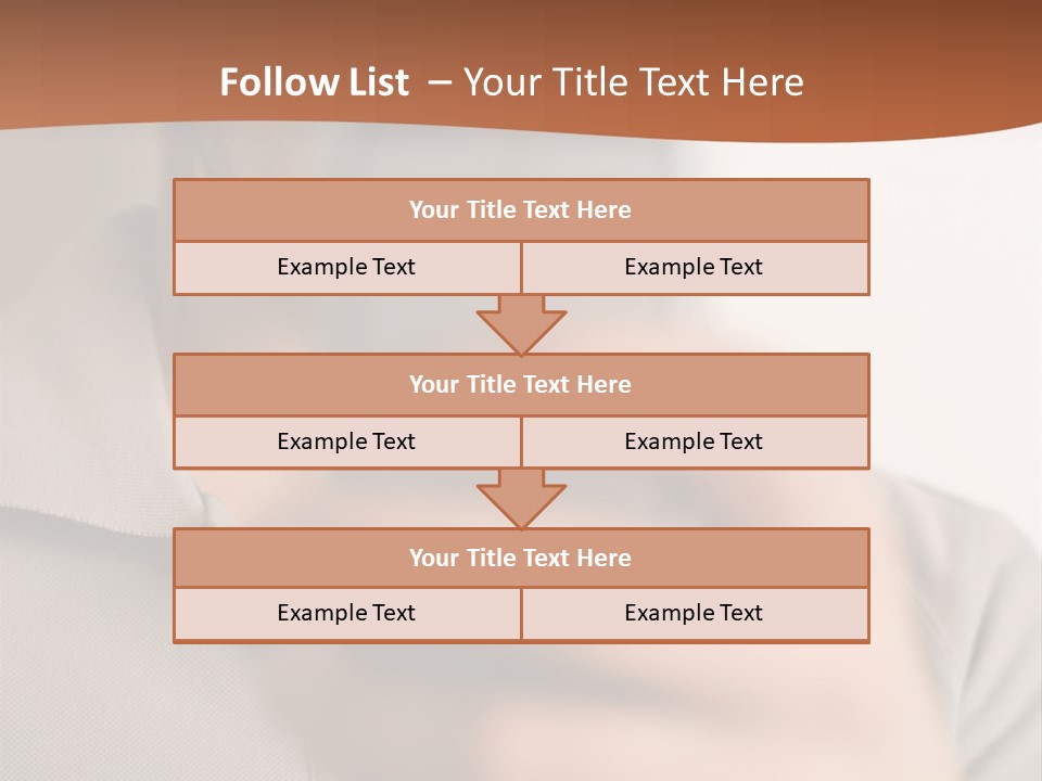Man Holding Camera Phone PowerPoint Template