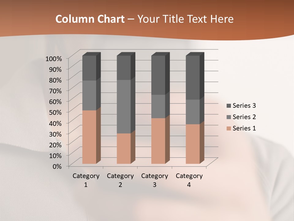 Man Holding Camera Phone PowerPoint Template