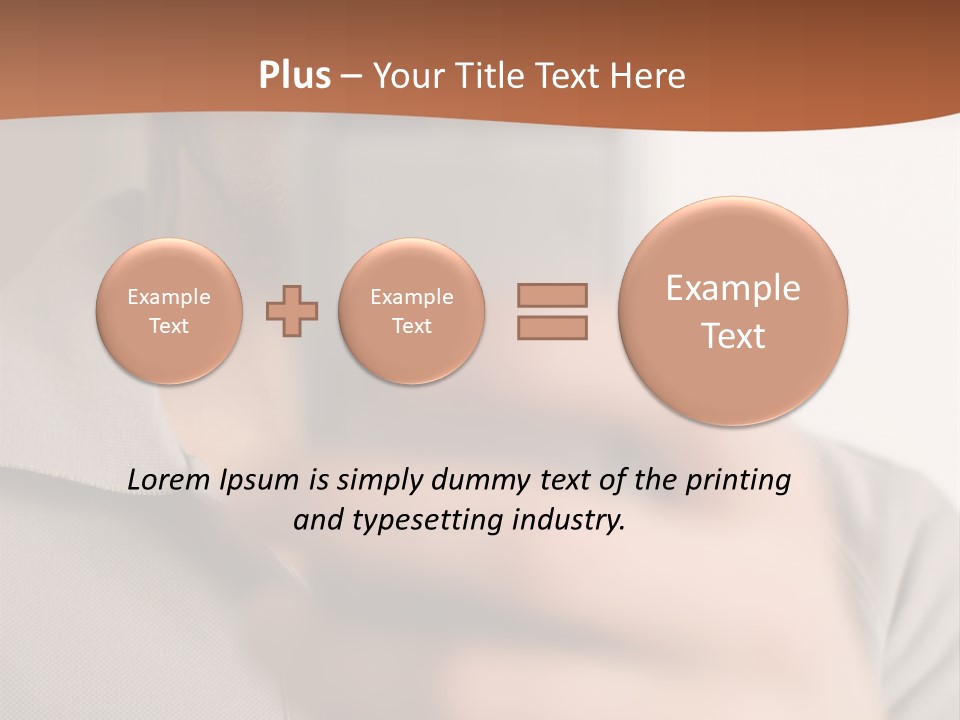 Man Holding Camera Phone PowerPoint Template