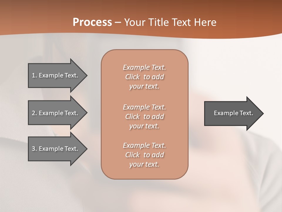 Man Holding Camera Phone PowerPoint Template