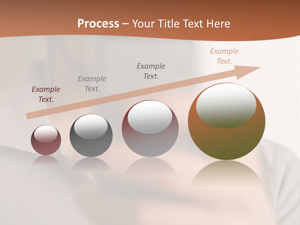 Man Holding Camera Phone PowerPoint Template