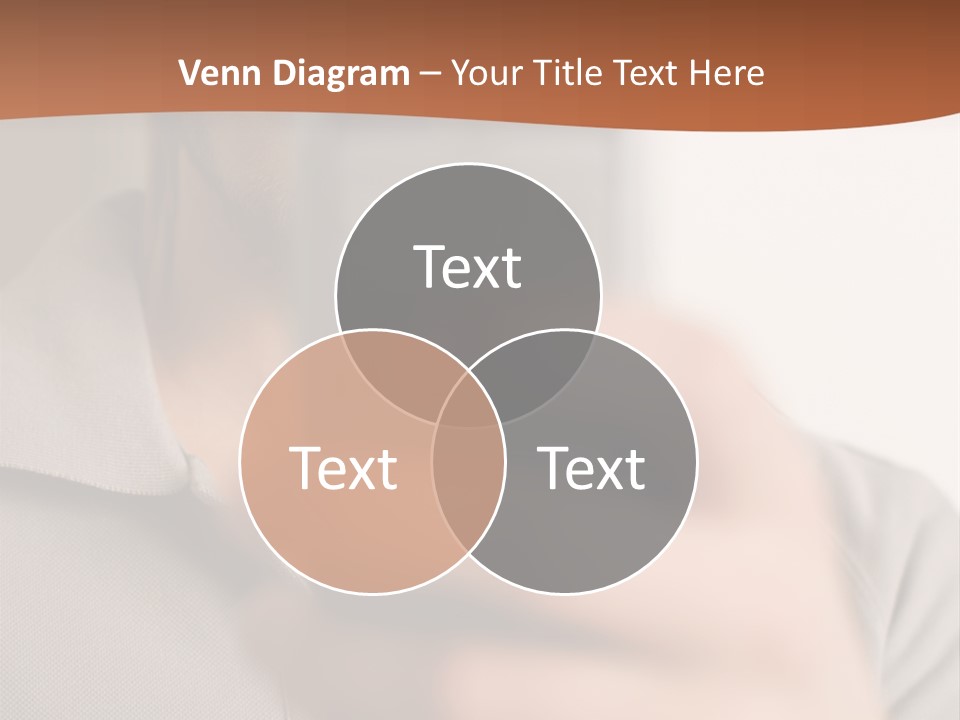 Man Holding Camera Phone PowerPoint Template