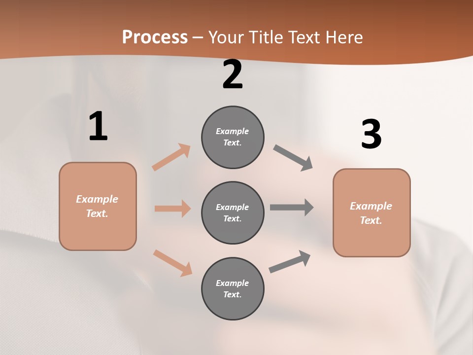 Man Holding Camera Phone PowerPoint Template