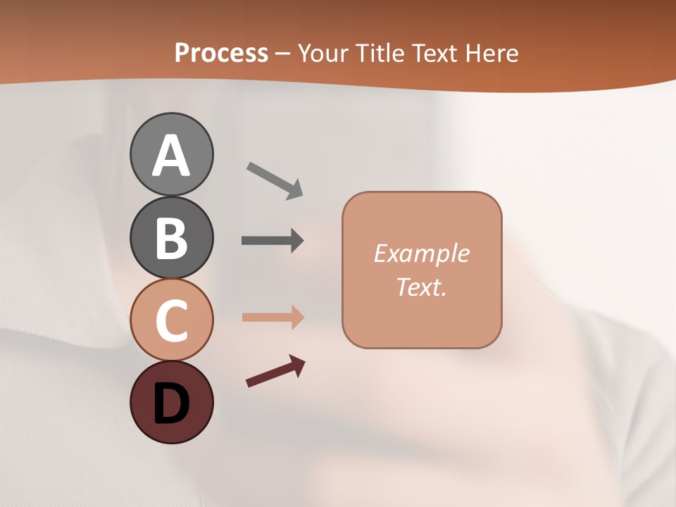 Man Holding Camera Phone PowerPoint Template