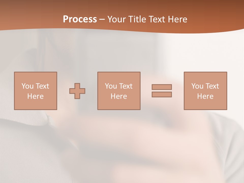 Man Holding Camera Phone PowerPoint Template
