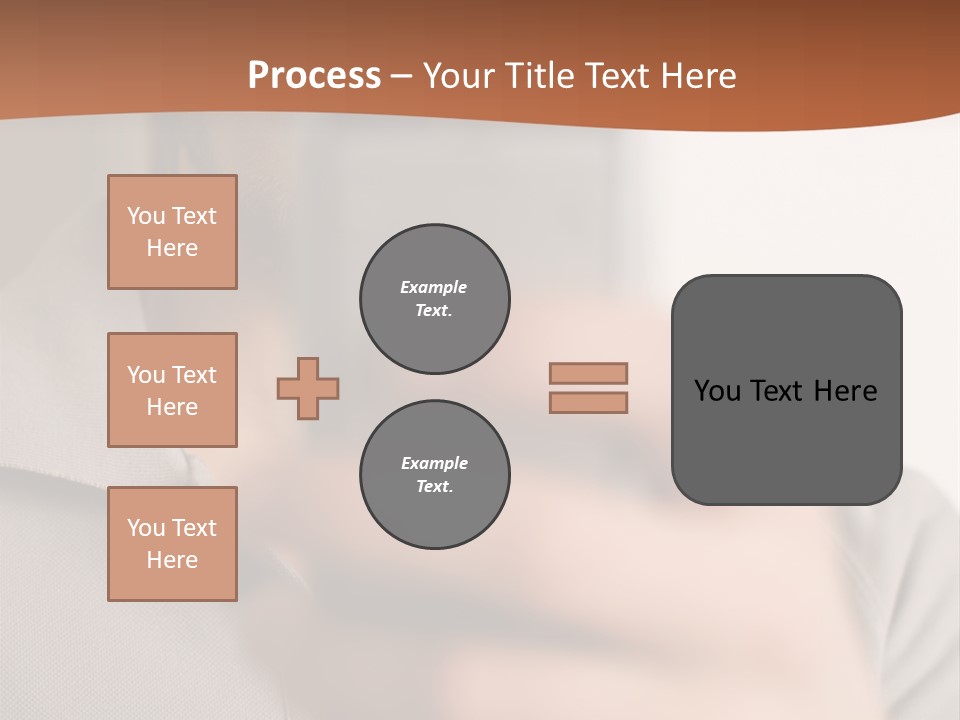 Man Holding Camera Phone PowerPoint Template