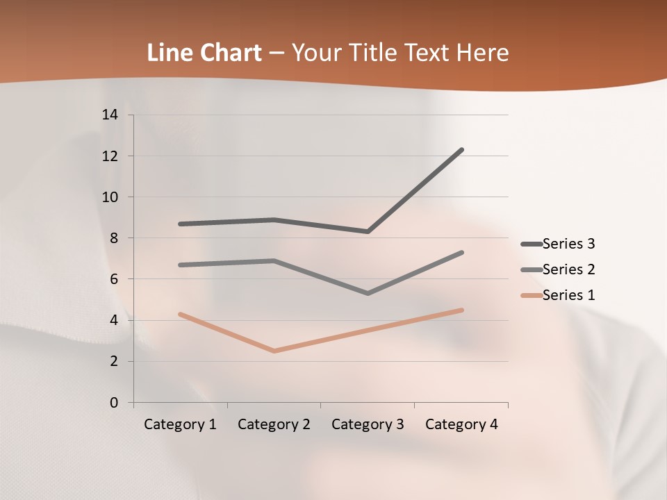 Man Holding Camera Phone PowerPoint Template