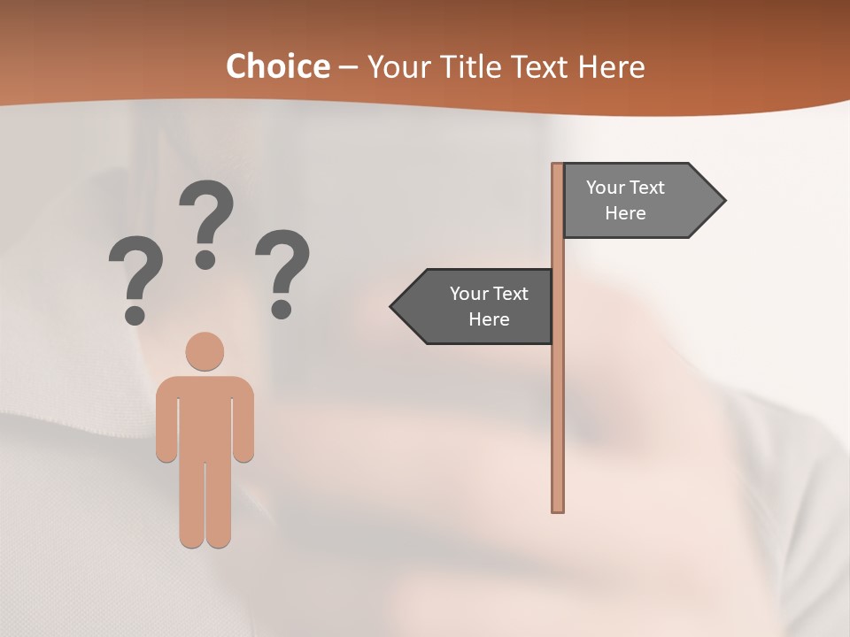 Man Holding Camera Phone PowerPoint Template