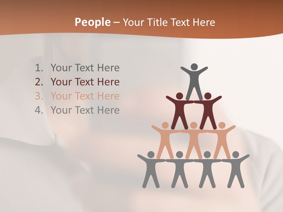 Man Holding Camera Phone PowerPoint Template