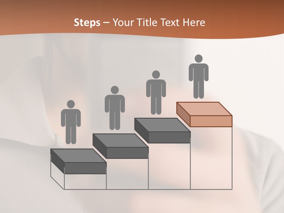 Man Holding Camera Phone PowerPoint Template