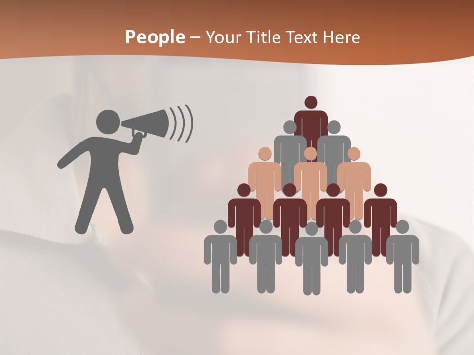 Man Holding Camera Phone PowerPoint Template