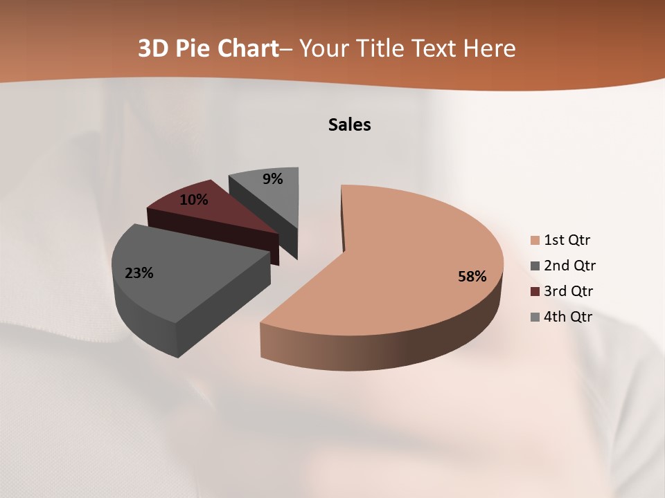 Man Holding Camera Phone PowerPoint Template