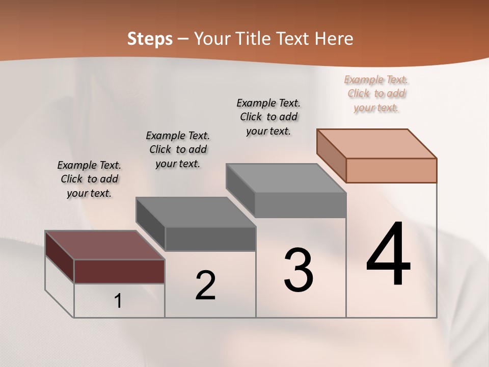 Man Holding Camera Phone PowerPoint Template