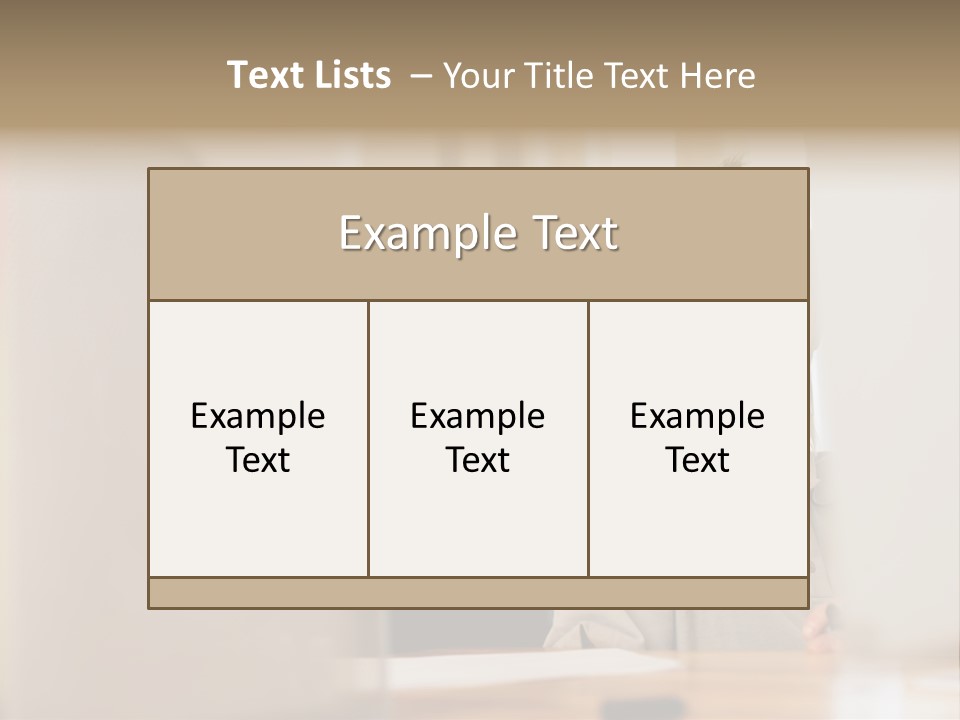 Happy Male Colleagues PowerPoint Template