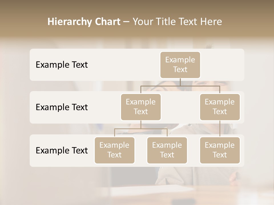 Happy Male Colleagues PowerPoint Template