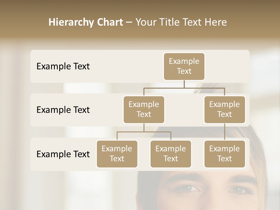 Man With Funky Hairstyle PowerPoint Template