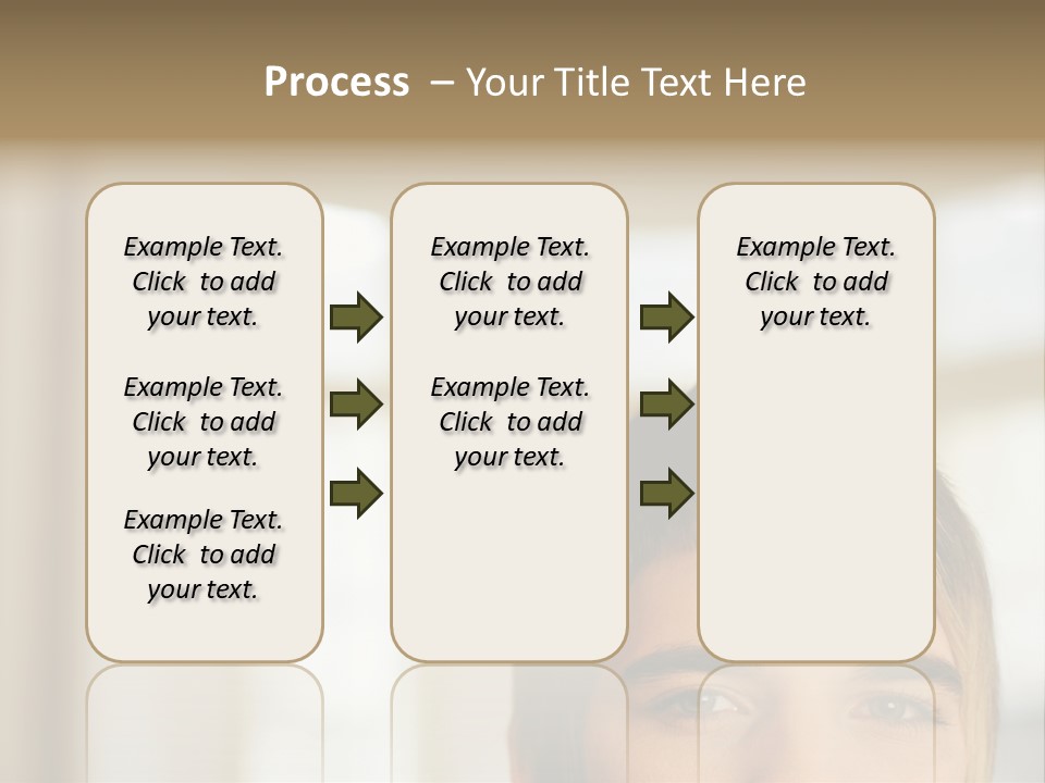 Man With Funky Hairstyle PowerPoint Template