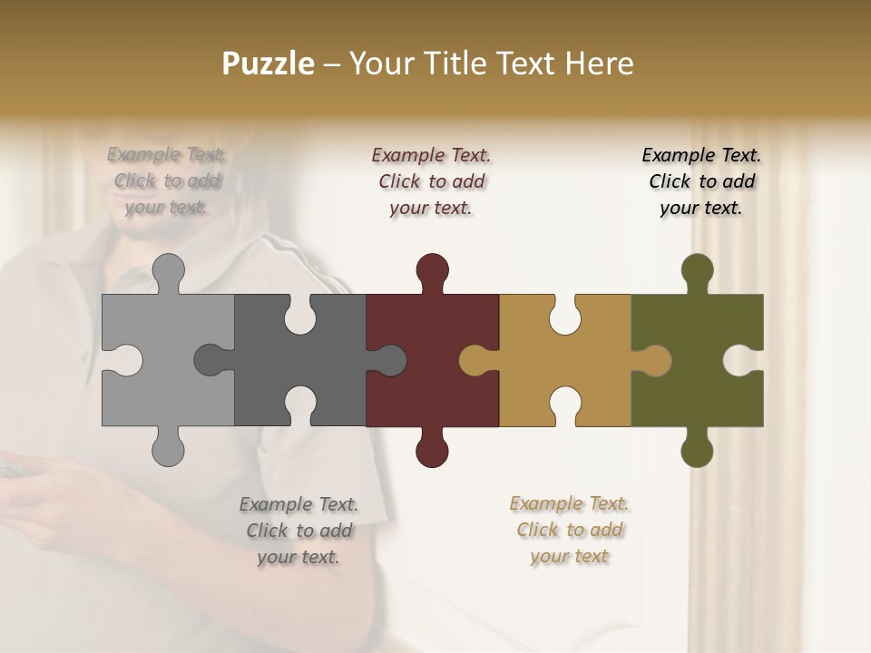 Royaltyfreephoto Ornate Greycolour PowerPoint Template