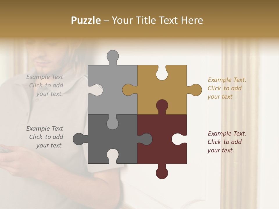 Royaltyfreephoto Ornate Greycolour PowerPoint Template