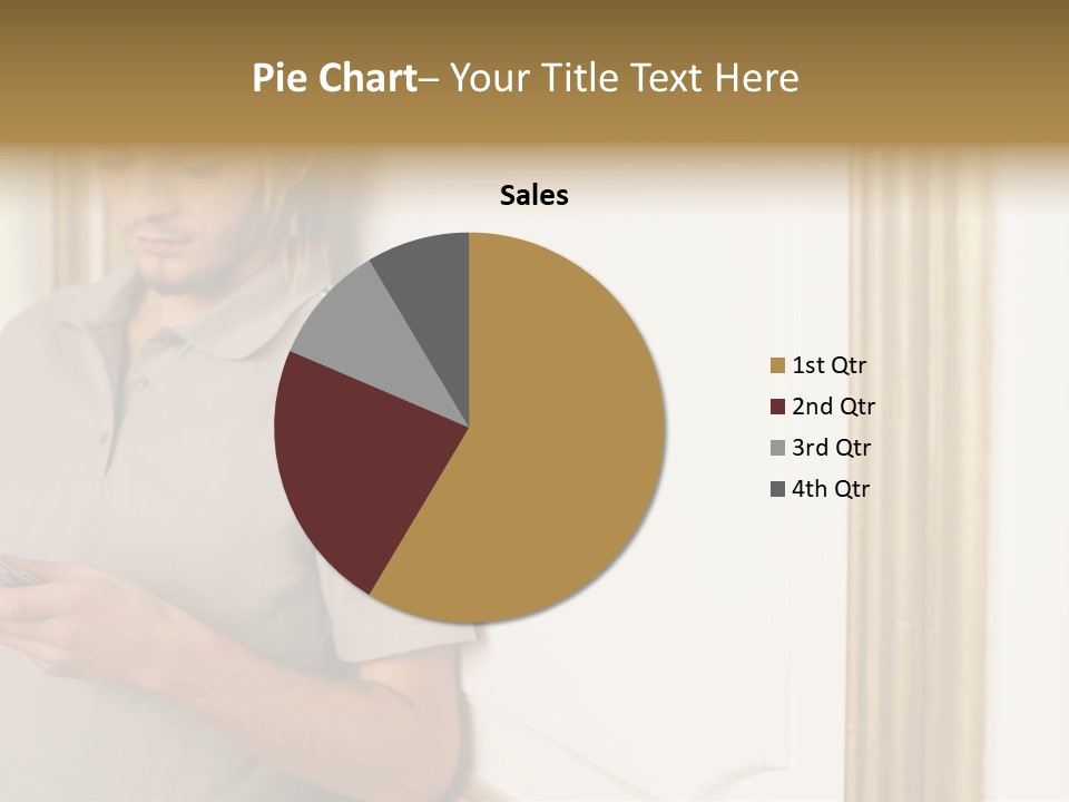 Royaltyfreephoto Ornate Greycolour PowerPoint Template