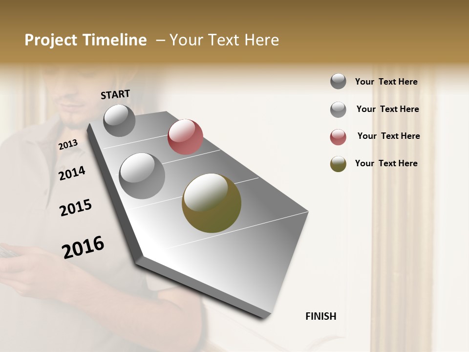 Royaltyfreephoto Ornate Greycolour PowerPoint Template