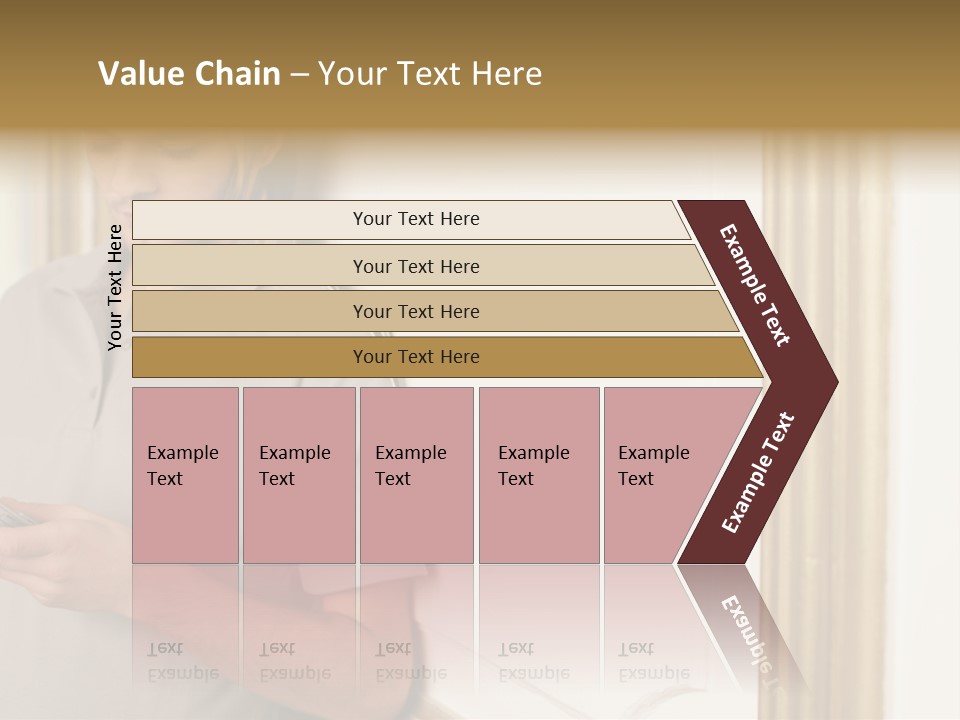 Royaltyfreephoto Ornate Greycolour PowerPoint Template