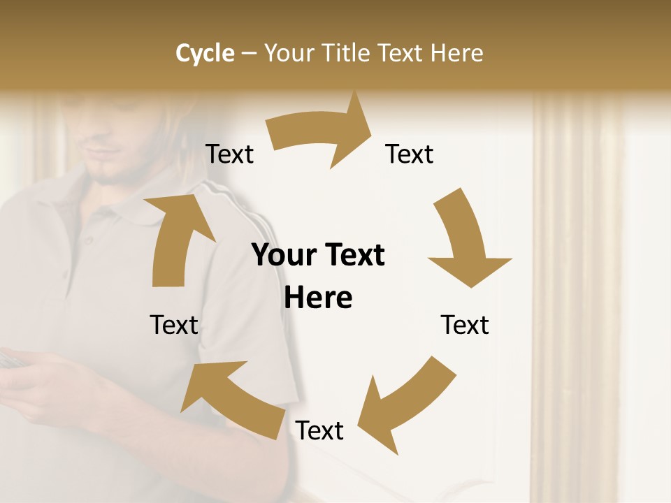 Royaltyfreephoto Ornate Greycolour PowerPoint Template