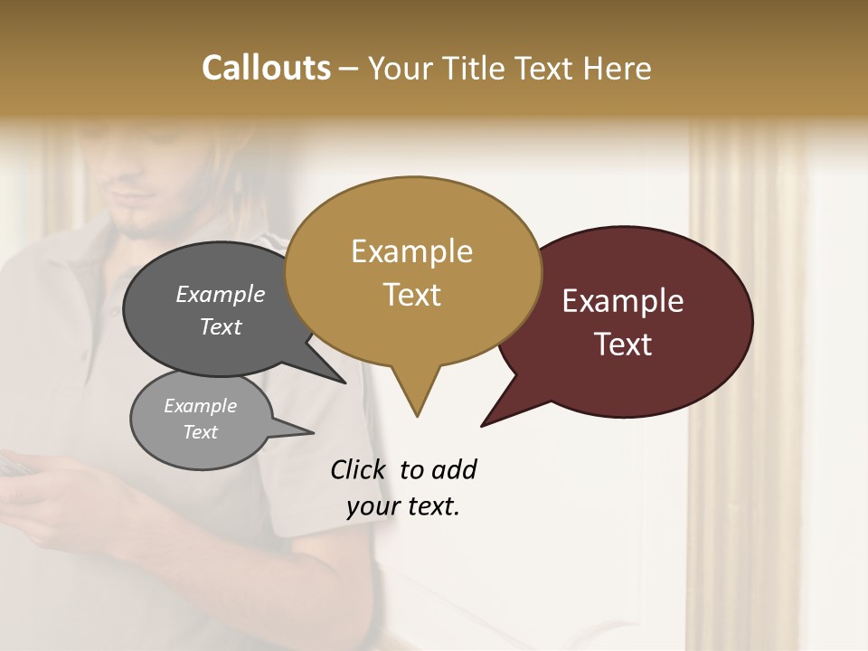 Royaltyfreephoto Ornate Greycolour PowerPoint Template