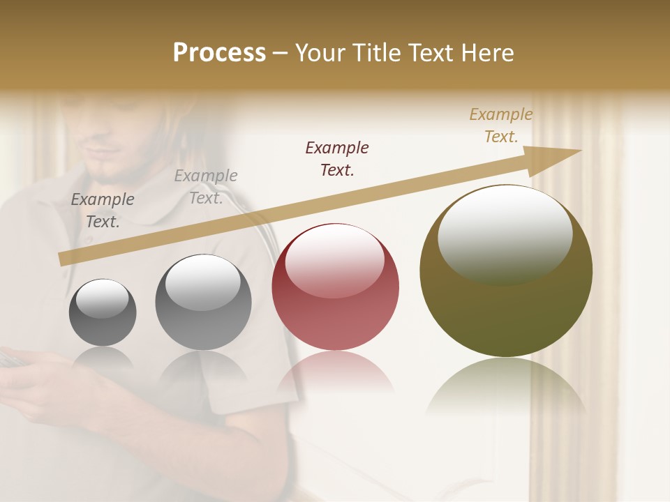 Royaltyfreephoto Ornate Greycolour PowerPoint Template