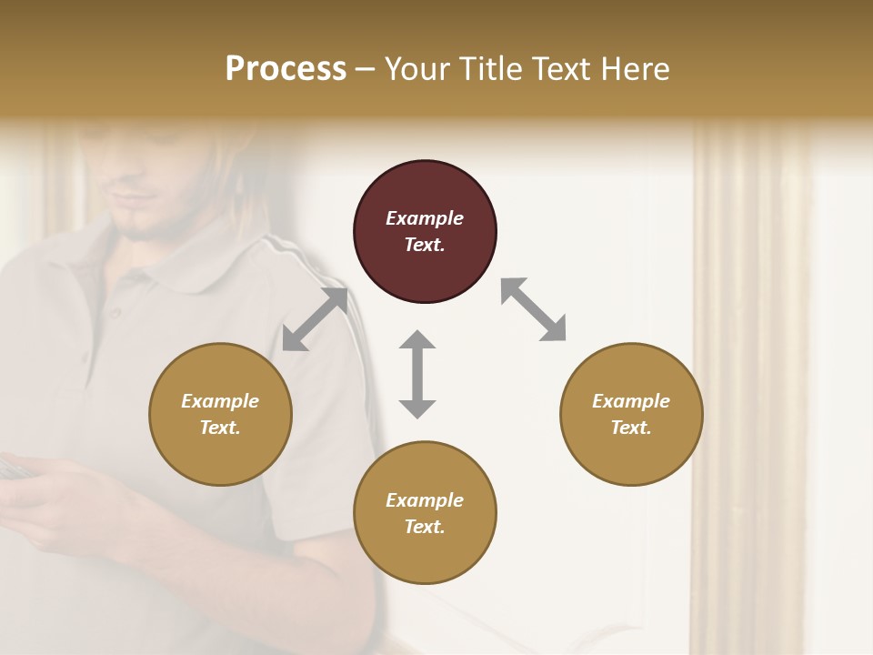 Royaltyfreephoto Ornate Greycolour PowerPoint Template