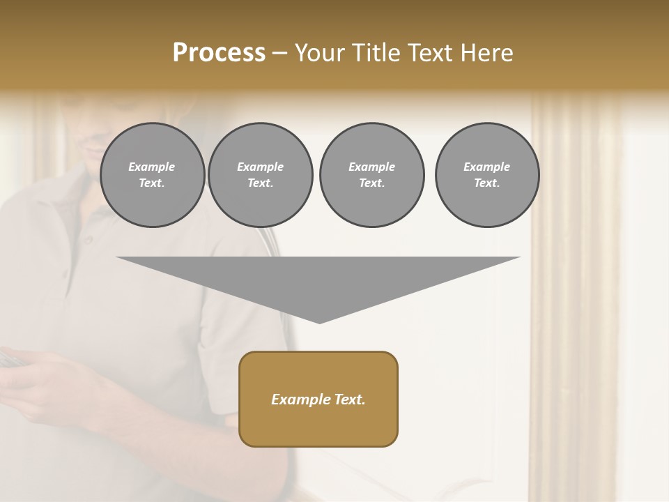 Royaltyfreephoto Ornate Greycolour PowerPoint Template