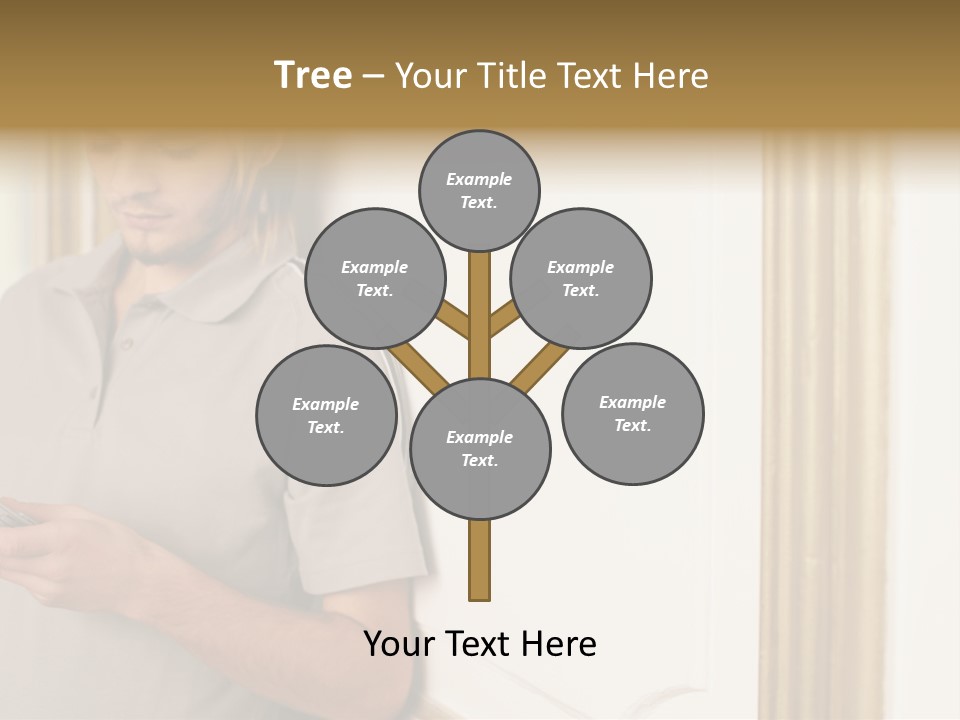 Royaltyfreephoto Ornate Greycolour PowerPoint Template