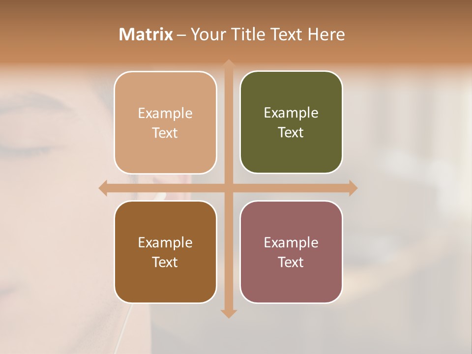 Escape Young Stockphotos PowerPoint Template