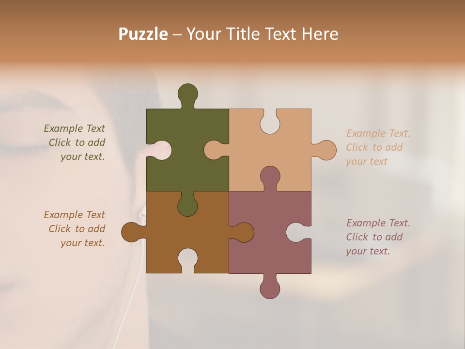 Escape Young Stockphotos PowerPoint Template