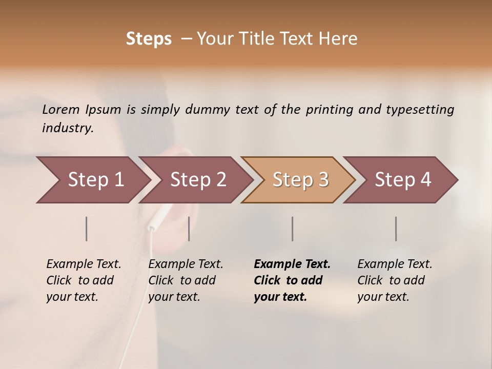 Escape Young Stockphotos PowerPoint Template