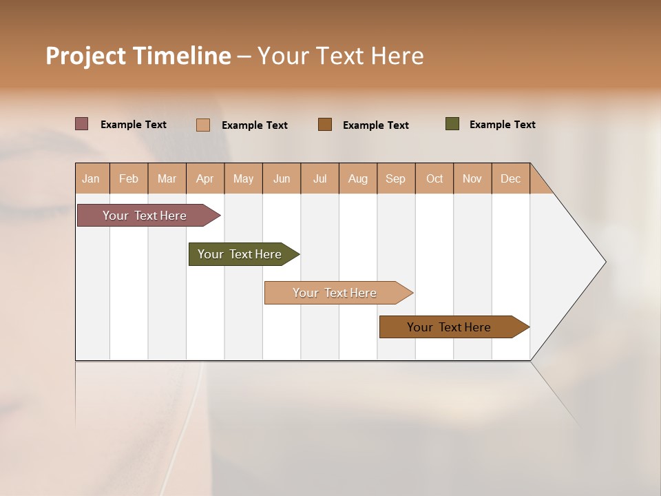 Escape Young Stockphotos PowerPoint Template